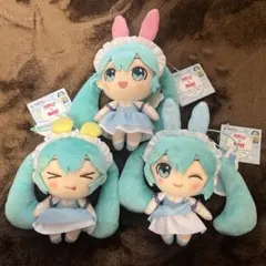 全3種セット 初音ミク RODY 描き下ろし ぬいぐるみ マスコット GEO限定