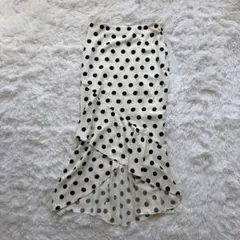 asos ドット柄 マーメイドスカートのサムネイル