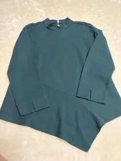 ELEGARMENT エレガーメントダークグリーントップスMサイズ