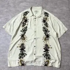 00s Island Shores レーヨン100% キューバシャツ アロハのサムネイル