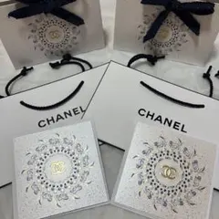 値下げ☆CHANEL☆2025年ホリデー　限定　ギフトボックス　メッセージカード