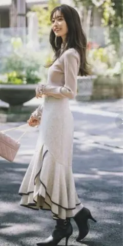 PROPORTION✨ティアードパイピングスカート