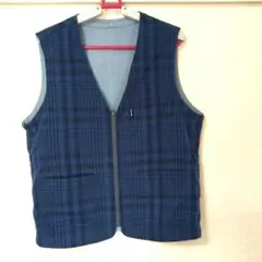 Crocodileの春夏用リバーシブルカジュアルベスト