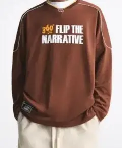 ZARA DNWR 360 FLIP THE NARRATIVE 長袖カットソー