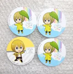 進撃の巨人 アルミン コースター 4点セット アニメイトカフェ