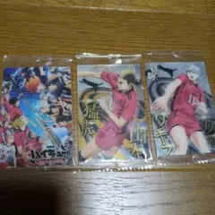 ハイキュー!! ゴミ捨て場の決戦 3枚セット