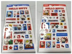 平成レトロキティちゃん*立体シール2枚セット
