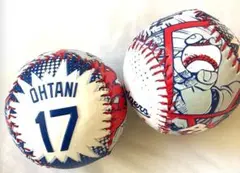 【海外限定】大谷翔平 ボール ロサンゼルス ドジャース 漫画風デザイン MLB