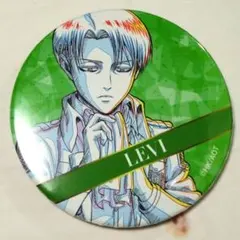 よ*読様 進撃の巨人 スペシャルイベント 原画 缶バッジ　リヴァイ WIT ST