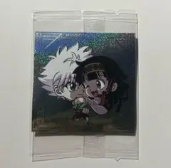 ハンターハンターにふおるめーしょんシールウエハース SEC キルア＆アルカ