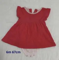 プチバトー ボディドレス 6m /67cm