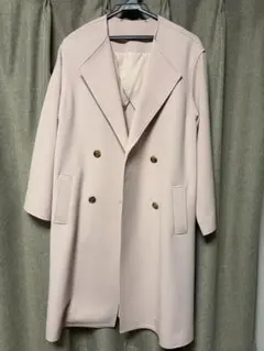 ミラオーウェン　ダブルブレスト トレンチコート