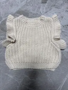 petit main ニットベスト 90cm