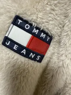 TOMMY JEANS フリースジャケット レッド/ネイビー