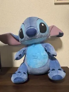 リロ&スティッチ ぬいぐるみ　赤いほっぺ おすわり Ver.