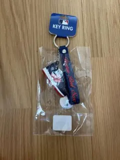 未開封 MLB スニーカー型キーホルダー ボストン・レッドソックス