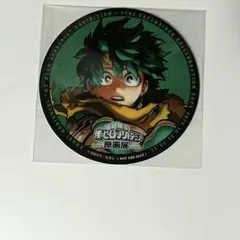僕のヒーローアカデミア原画展 コラボカフェ コースター 緑谷出久