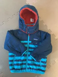 パタゴニア　リバーシブルジャケット　3T キッズ　ボアジャケット