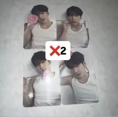 SEVENTEEN セブチ dear盤 封入トレカ　ウォヌ　4種✖️2