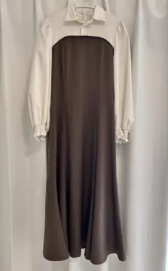 ロペピクニック　ドッキングマーメイドワンピース　シャツワンピース