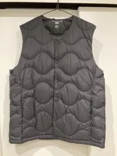 UNIQLO ウルトラライトダウンコンパクトベスト　ウェーブキルト　ブラック　L