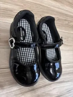 ブラック フォーマルシューズ　19センチ