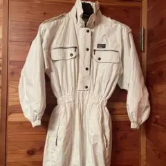 スキーウエア　白　レディース　M