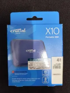 【新品未開封】Crucial 外付SSD4TB CT4000X10SSD9-02のサムネイル