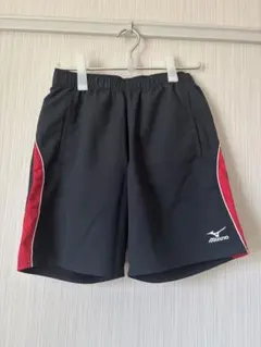 Mizuno ハーフパンツ 黒/赤 ブラック