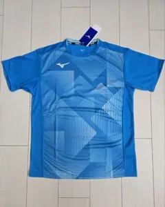 新品未使用　卓球ユニフォーム　Mizuno 　ミズノ　男女兼用 M ブルー系