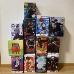 最新 プライズ フィギュア 14点まとめ売り ヒロアカ ワンピース 呪術廻