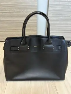 FURLA ビジネスバッグ A4収納可 自立 保存袋付き