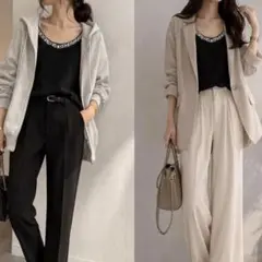JEANASIS キャミソール ブラックのサムネイル
