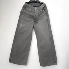 ZARA ザラ ワイドデニム ワイドパンツ ワイド ジーンズ 40