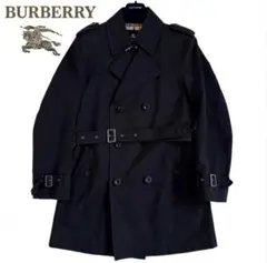 BURBERRY ブラック トレンチコート