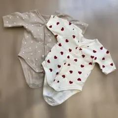 ベビー肌着セット 60cm 2点セット