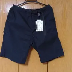 夏　メンズ　ネイビー Lショートパンツ ポリエステル100%