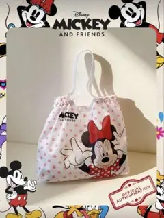 Disney ミニーちゃん　ナイロンバック　エコバッグ　サブバック