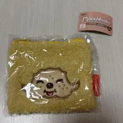モンチッチ モコモコスクエアポーチ イエロー