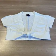 GapKids ホワイト カーディガン 140