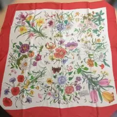 gucci 花柄スカーフ ポニー - メルカリ