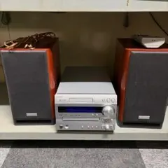 中古 ONKYO FR-UN9 DVD MD ミニコンポ 本体のサムネイル
