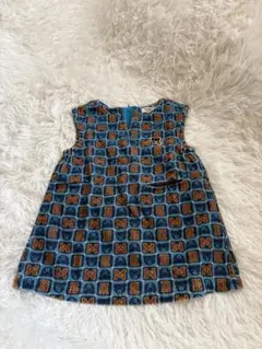 ❣️ミキハウス //DOUBLE.B ❣️アルファベット模様 ワンピース 90cm