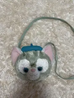 美品　ディズニーシー　ジェラトーニ　ポシェット　バック　ダッフィーフレンズ　ネコ