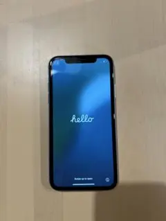 iPhone XR ブルー 背面ひび割れあり 64GB