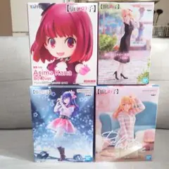 推しの子　フィギュア　まとめ売り　星野アイ　有馬かな　ルビー　4点