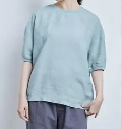 中川政七商店 麻布Tシャツ WEB限定 檸檬 レモン イエロー リネン 麻