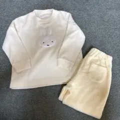 ユニクロ　ミッフィー　フリースパジャマ