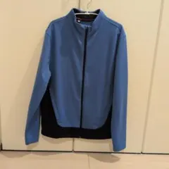 美品Under Armour ジャケット Mサイズ ブルー/ブラック