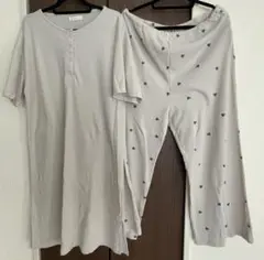 マタニティ　パジャマ　ワッフル素材